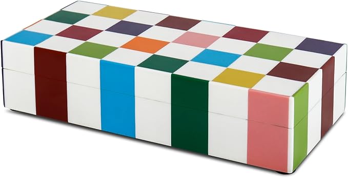 Handicrafts Home Handmade Medley Jester Collection Decorative Jewelry Box Organizer – Keepsakes, Trinkets, and Home Decor – Antique Coffee Table Storage, Memory Box, Farmhouse Style Decor, 10x4.5x2.5