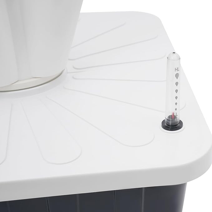 Hydroponics Growing System with LED Grow Lights, 40-Plants Indoor Vertical Hydroponic Tower, Vertical Garden Planter with Wheels, Hydroponic Germination Kit for Fruits, Vegetables, Herbs