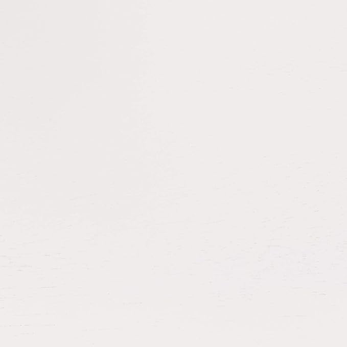 Amazon Basics Solid Wood Saddle-Seat Kitchen Counter Barstool with Footrest, Easy Assembly - 24-Inch Height - White - Set of 2