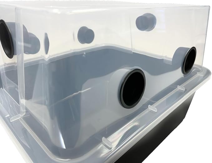 Grower's Select Mushroom Monotub Fruiting Chamber with Filter Disks and Liner