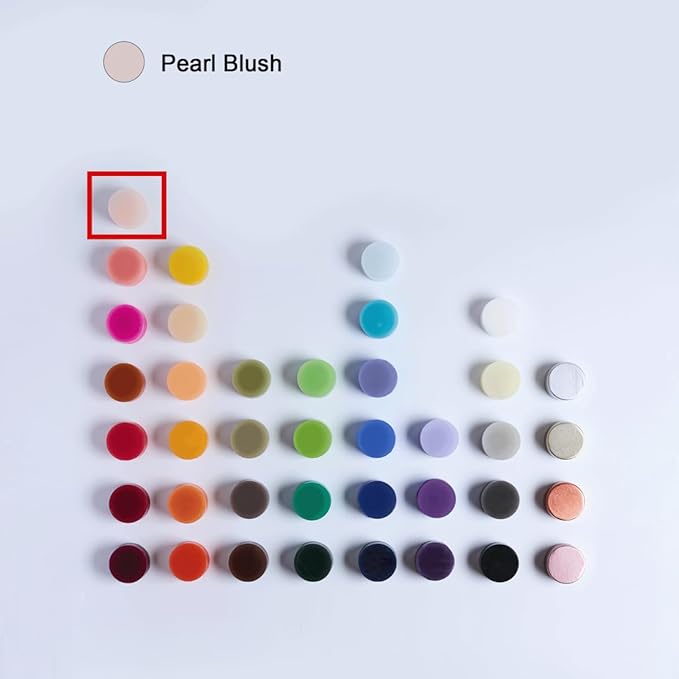 MOZEAL Hand-Poured, 6 Inch Pearl Blush Large Round Ball Candles - Elegant Pearl Blush Round Pillar Candles, Dripless, Unscented, Smokeless, Ideal for Weddings and Elegant Celebrations.