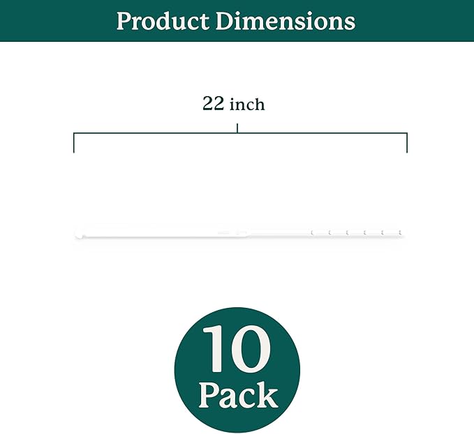 Gardyn Plant Belts – 10 Pack (for use with all Indoor Garden Hydroponics Growing Systems & Vertical Hydroponic Garden Towers) Hydroponic Accessories that give Fruiting Indoor Plants the Support Needed
