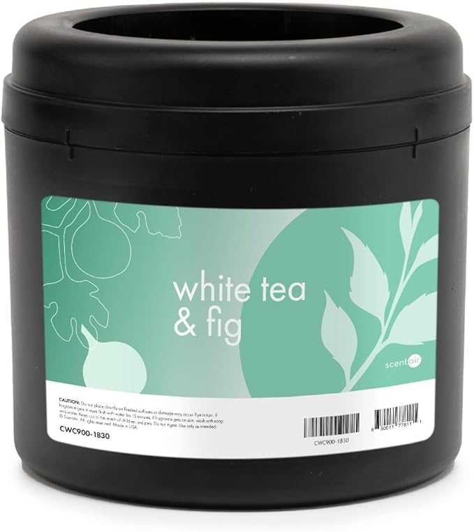 ScentAir Whisper Home Monthly Plug-in Refill, Fragrance Cartridge for Home and Office, White Tea & Fig