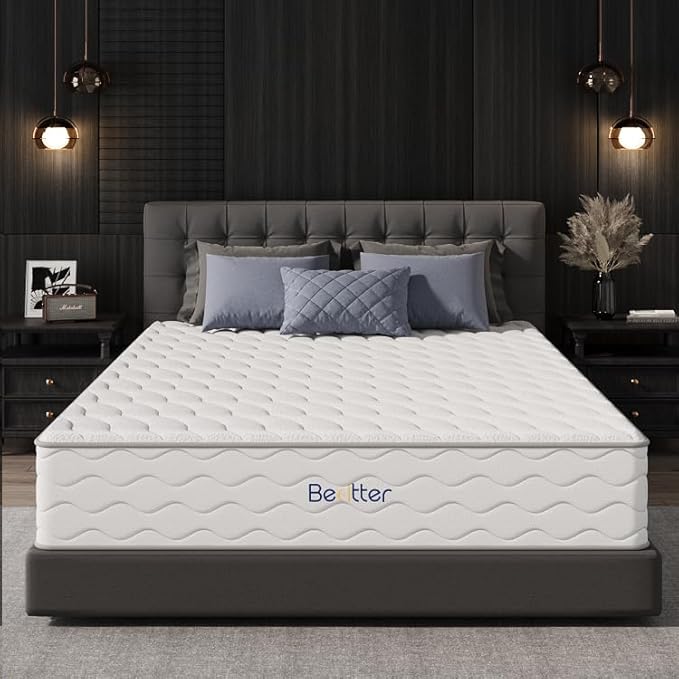 12 Inch King Hybrid Mattress, 7-Zone Green Tea & Charcoal Cooling Gel Memory Foam Mattress in a box,Pocketed Springs for Isolate Motion, Pressure Relief, CertiPUR-US Certified, Support Comfort