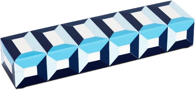 Handicrafts Home Handmade Patisserie Decorative Jewelry Box Organizer – Keepsakes, Trinkets, and Home Decor – Antique Coffee Table Storage, Memory Box, Farmhouse Style Decor Modern, 10x2.5x1.5