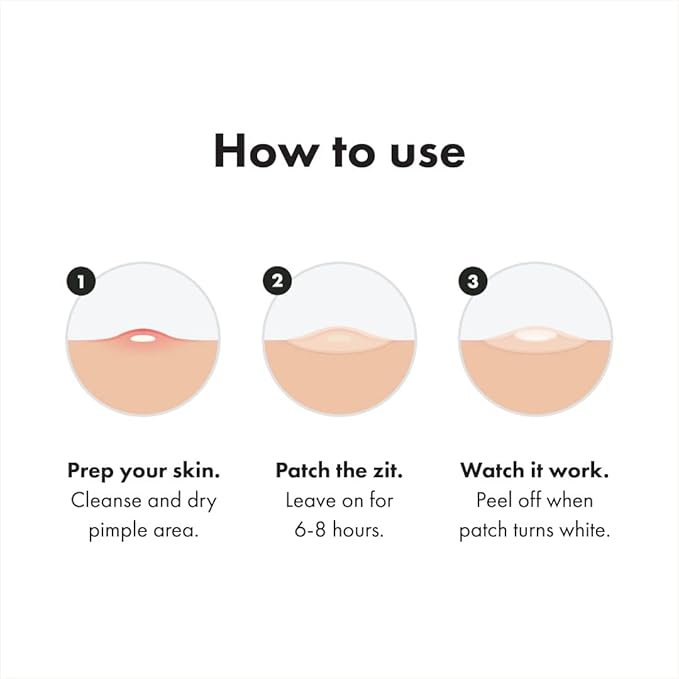 Mighty Patch™ Original patch from Hero Cosmetics – The #1 Hydrocolloid Acne Pimple Patch for Shrinking Zits and Whiteheads in 1 use; Nighttime Spot Stickers for Face and Skin (36 Count)