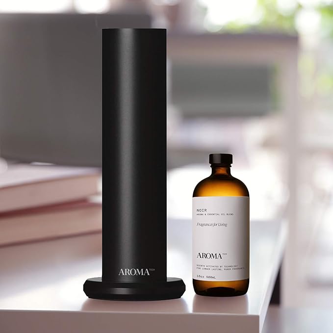 Aromatech Noir Aroma Essential Oil Blend: Hotel Inspired Aromatherapy with for Ultrasonic Diffusers & Nebulizers - 16.9 fl oz, 500 mL