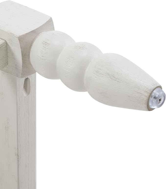 DUHOME Spindle Counter Stool with Padded Spring Seat,Wooden Bar Stools Farmhouse 26 Inch Counter Height Stools Chairs with Spindle Back for Kitchen Island