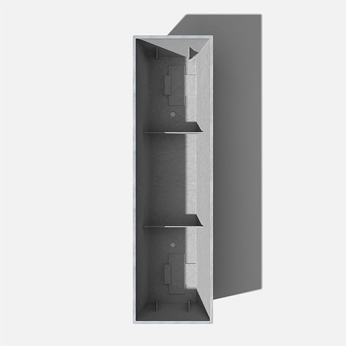 Veradek Pure Series Window Box Planter - Long Rectangular Planter for Indoor or Outdoor Windowsill/Balcony | Durable All-Weather Use with Drainage Holes | Modern Decor for Herbs, Small Plants, Flowers