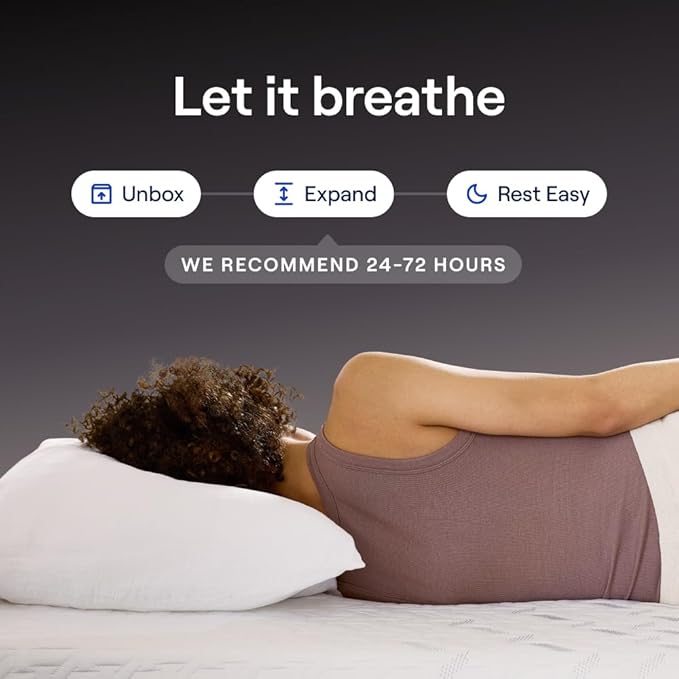 Nectar Ultra Hybrid 15” Twin XL Mattress - Medium Firm - Cooling Fibers & Temperature Regulating Material - 4” Pressure Relief Layer - Zoned Ergonomic Support Layer - 365-Night Mattress Trial