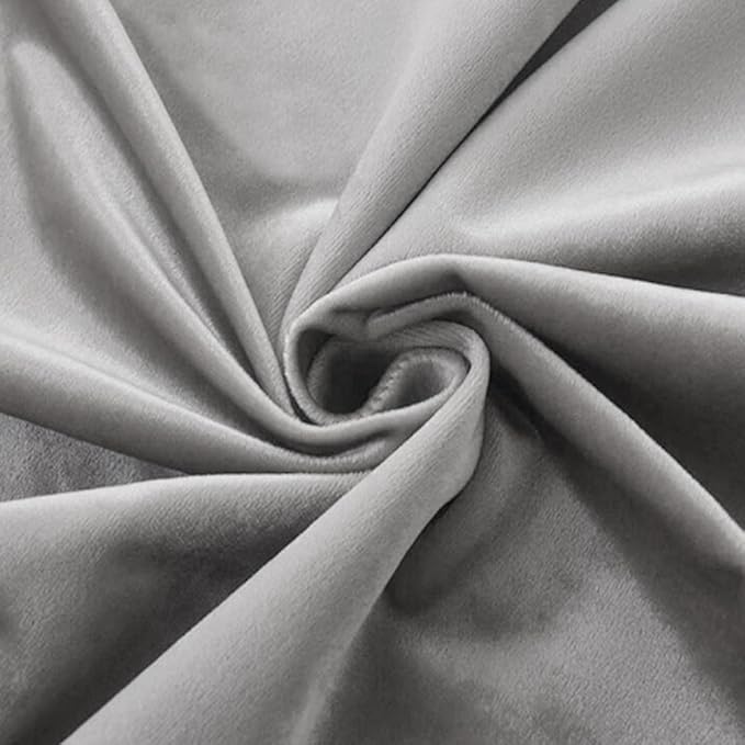 Yaheetech Living Room Chair, Velvet Accent Upholstered Barrel Sitting Chair with Armrest and Low Back for Bedroom, Grey