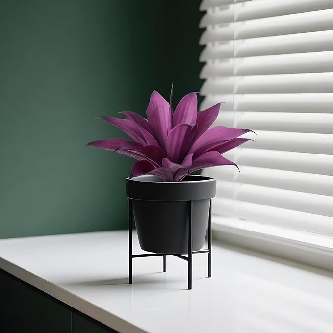 Artificial Agave 15In Faux Agave Fake Greenery Outdoor Artificial Plant Fake Plant for Indoor Home Decoration Plastic Plant Outdoor Decoration Front Porch Decor Simulation Plants 2Pack,Purple