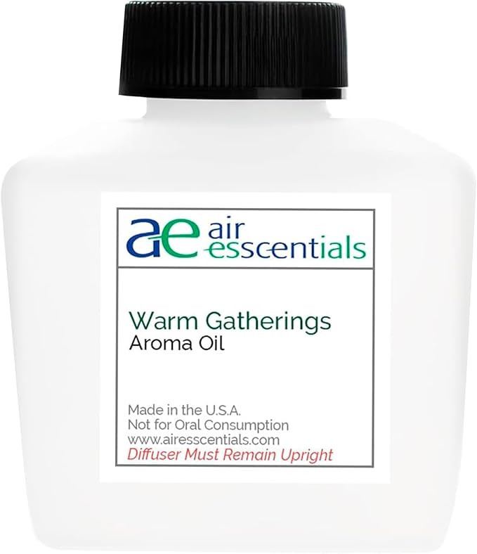 Warm Gatherings Aroma Oil, Holiday Essential Oil Blend for Diffusers & Scent Machines, Comforting Seasonal Fragrance, Cold-Air Compatible, 100mL