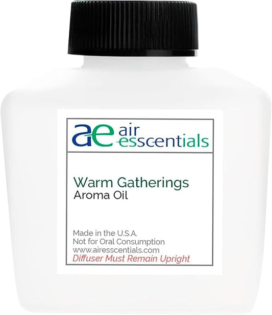 Warm Gatherings Aroma Oil, Holiday Essential Oil Blend for Diffusers & Scent Machines, Comforting Seasonal Fragrance, Cold-Air Compatible, 100mL