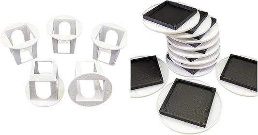 Grow Cubes for Hydroponic System/Compatible with Gardyn (10 Grow Cubes / 10 W&B caps)