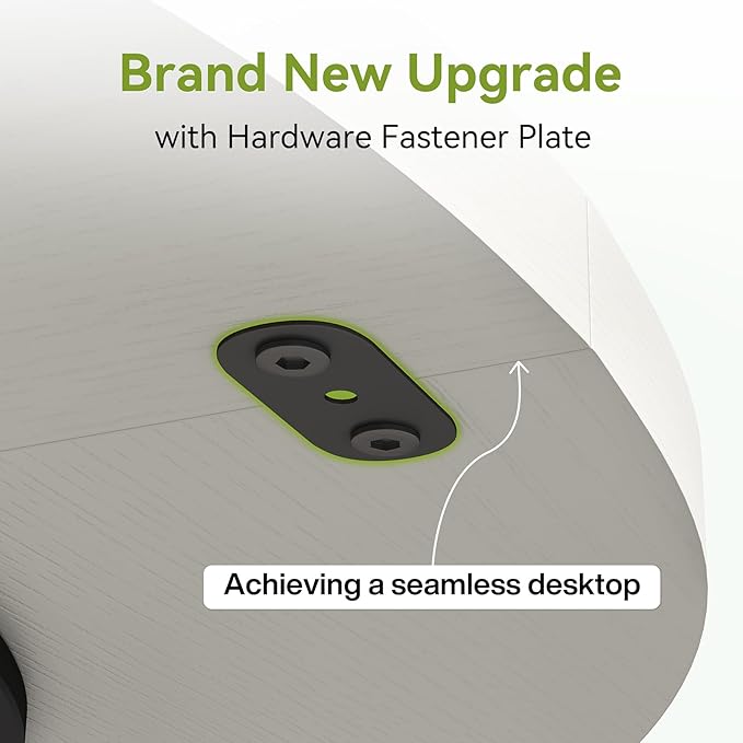 LITTLE TREE Round Dining Table for 4-6 People, 47 Inches White Circle Dinner Kitchen Dining Room Table with Wooden Pedestal Base for Kitchen, Living Room