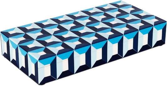 Handicrafts Home Handmade Patisserie Collection Decorative Jewelry Box Organizer – Keepsakes, Trinkets, and Home Decor – Antique Coffee Table Storage, Memory Box, Farmhouse Style Decor Modern, 12x6x2