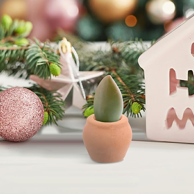 Milisten 8pcs Small Terracotta Pots Indoor Use Miniature Clay Pots Tiny Pottery Planter for Succulent Plants and Desktop Decoration