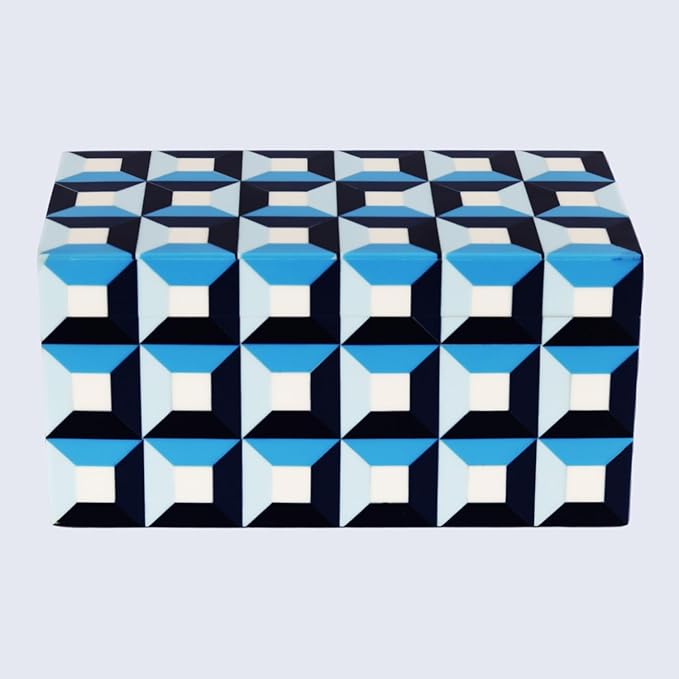 Handicrafts Home Handmade Patisserie Collection Decorative Jewelry Box Organizer – Keepsakes, Trinkets, and Home Decor – Antique Coffee Table Storage, Memory Box, Farmhouse Style Decor Modern, 10x5x5