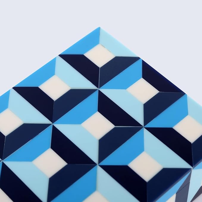 Handicrafts Home Handmade Patisserie Decorative Jewelry Box Organizer – Keepsakes, Trinkets, and Home Decor – Antique Coffee Table Storage, Memory Box, Farmhouse Style Decor Modern, 8x6x1.5