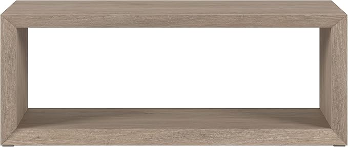Henn&Hart Osmond Coffee Table, 48" Wide,Grey
