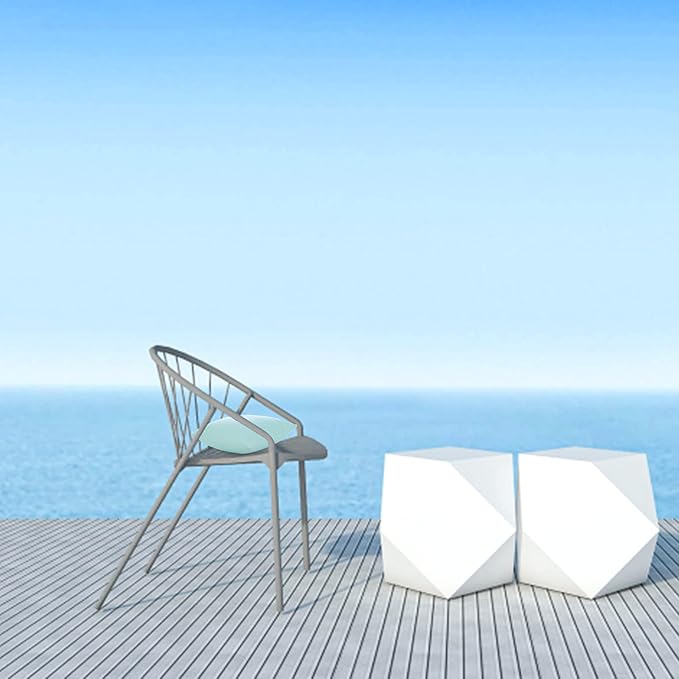 JMGBird Outdoor Pillows for Patio Furniture 18''x18'' Water Resistance Decorative Pillows Square Pillows with Inserts for Couch, Bed, Sofa, Bench, Chair