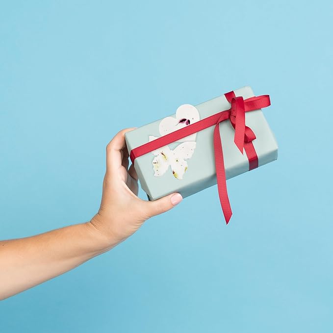 48pcs Plantable Seed Paper – 24 Heart & 24 Butterfly Embedded with Wildflower Seeds for Bridal Shower, Wedding Gift, Birthday, & Other Milestone Celebrations