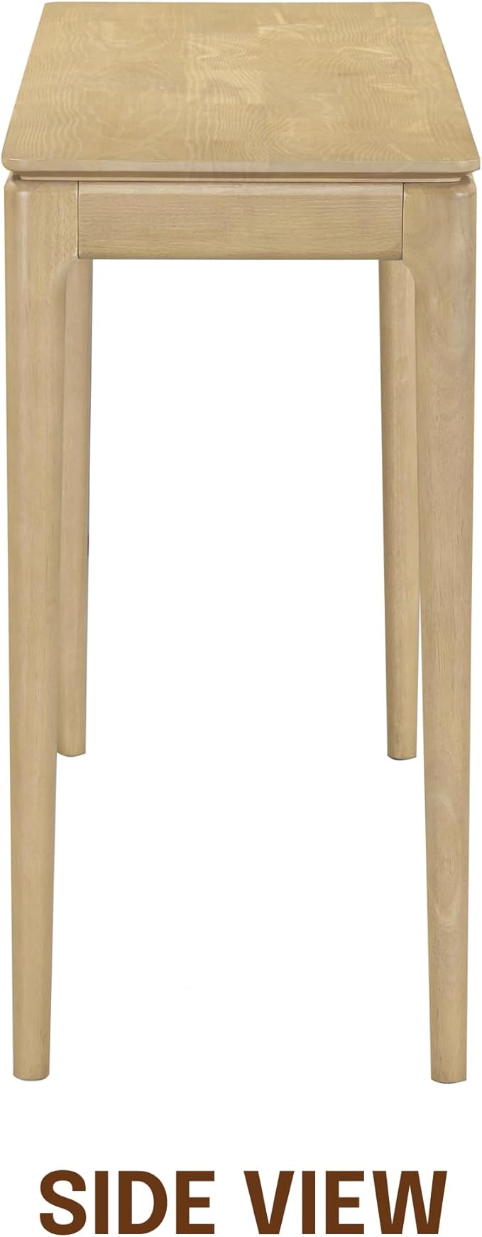 NTC Mingle Console 47 Inch Modern Design, Rectangular Dinner Table for Dining Room, Living Room Furniture, Effortless Assembly - Sand