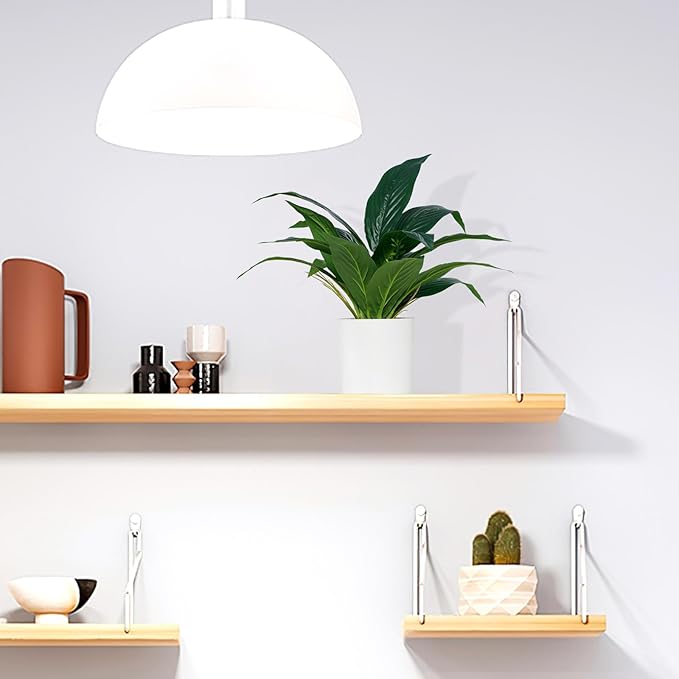 Artificial Fake Snake Plant Potted Tropical Faux Sansevieria Trifasciata Plants in White Plastic Pots Perfect for Indoor Home Decor Modern Living Room Office Housewarming Gift,Dark Green