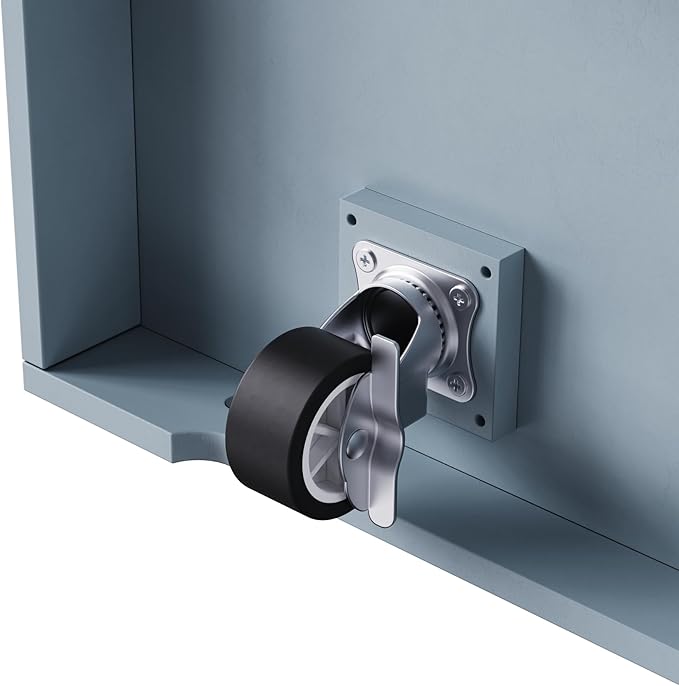 Merax 53" Upgraded Kitchen Cart Island on Wheels with Power Outlet,Drop Leaf,3 Drawers and 5 Open Side Racks,Wood Rolling Storage Cabinet