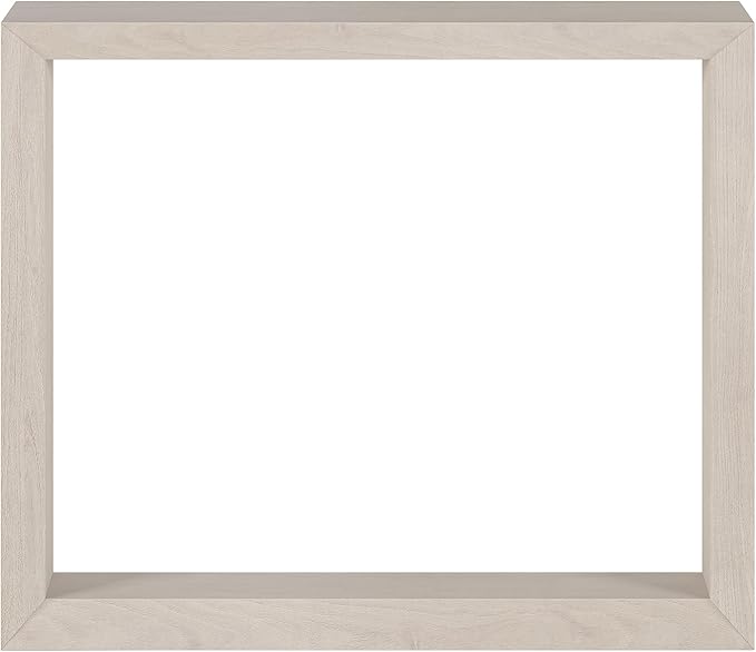 Henn&Hart 36'' Wooden Rectangular Console Table Entryway Table, Sofa Table for Entryway, Living Room, Couch, Hallway, or Office, Alder White