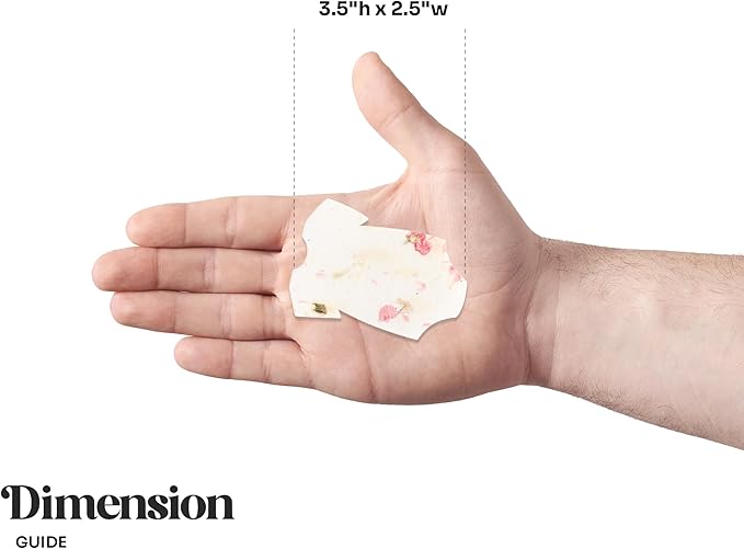 Set of 24 Onesie – Plantable Seed Paper Embedded with Wildflower Seeds for Bridal Shower, Wedding Gift, Birthday, & Other Milestone Celebrations