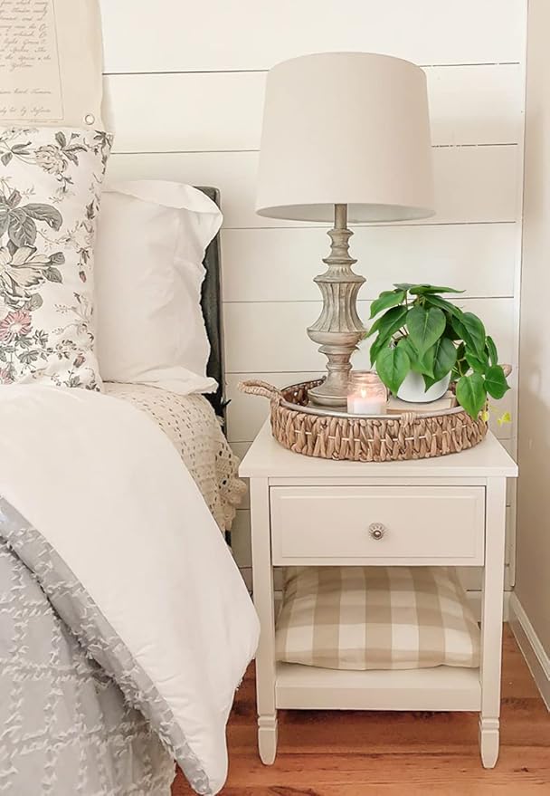 Fake Plants Set of 2 Artificial Plants Faux Pothos with White Ceramic Pots Fake Potted Plants Artificial Decor for Home Bathroom Shelf Desk Indoor