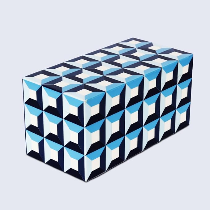 Handicrafts Home Handmade Patisserie Collection Decorative Jewelry Box Organizer – Keepsakes, Trinkets, and Home Decor – Antique Coffee Table Storage, Memory Box, Farmhouse Style Decor Modern, 10x5x5