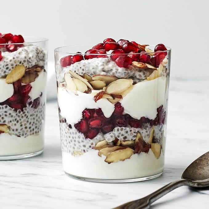 Live Pomegranate 'Wonderful' Plants (Punica Granatum 'Wonderful') - Fruit-Bearing, Drought-Tolerant, Easy to Grow (2 stevia Cups)