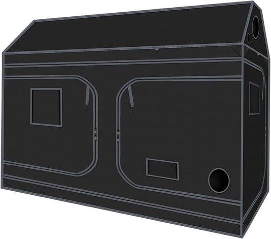Grow Tent Plant Tent 98"x48"x72" Roof Cube Grow Tent for Hydroponics Indoor Plant Growing