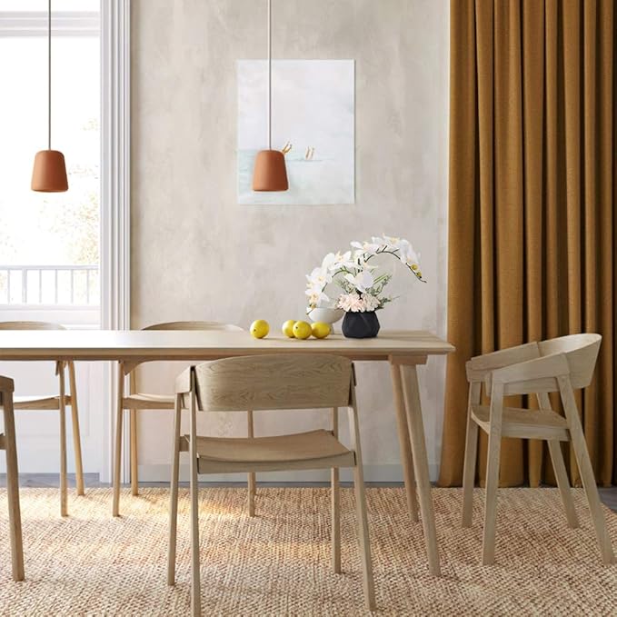 LESING Artificial Potted Orchid Flower for Table Centerpieces,Real Touch White Fake Orchid Flowers in Vase for Home Decoration (Style 2,Black Vase)