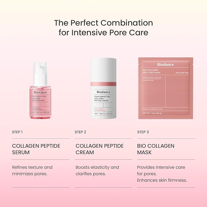 BIODANCE Bio-Collagen Real Deep Mask, Hydrating Overnight Hydrogel Mask, Pore Minimizing, Elasticity Improvement, Korean Skincare | 1.19oz(34g) x 16ea