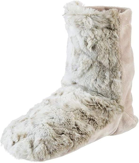Sonoma Lavender Spa Booties, Microwavable Heated Slippers, Luxury Herbal Booties, Herbal Aromatherapy Foot Warmer