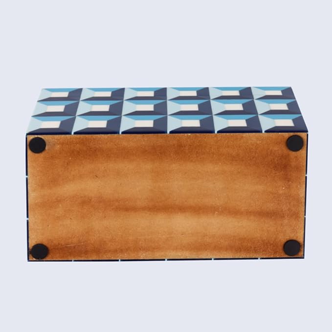 Handicrafts Home Handmade Patisserie Collection Decorative Jewelry Box Organizer – Keepsakes, Trinkets, and Home Decor – Antique Coffee Table Storage, Memory Box, Farmhouse Style Decor Modern, 10x5x5