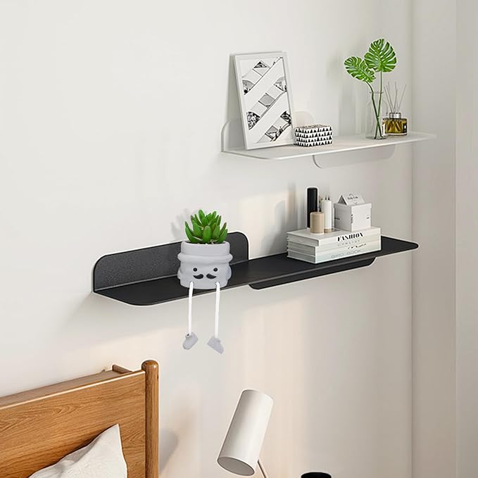 Cute Artificial Succulent Plant in Cement Pot with Hanging Legs, Mini Faux Succulent Decor for Kitchen Shelves, Bathroom Wall Shelf - Fake Small Plant for Home & Office Desktop, Shelf Accents