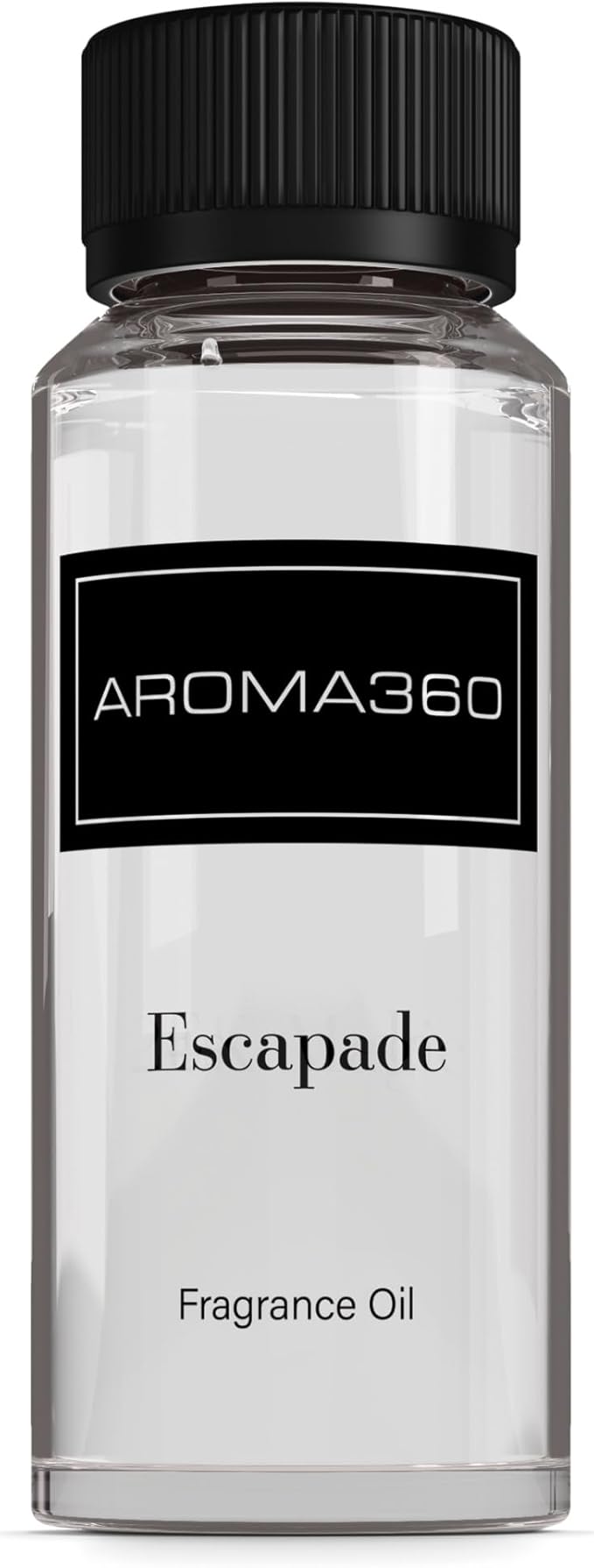 Aroma360 - Escapade Fragrance Oil Scent - Luxury Aromatherapy Scent Diffuser Oil - Hints of Lemon, Ocean, Bergamot, & Fragrant Jasmine - for Essential Oil Diffusers - for Home & Office - 120mL