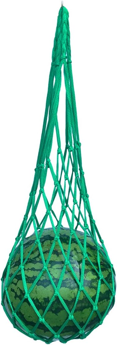 Belit 5-Pack Melon Hammock net Bag to Prevent Falling,Perfect for Growing Cantaloupe Pumpkin Watermelon in Vertical Garden Green