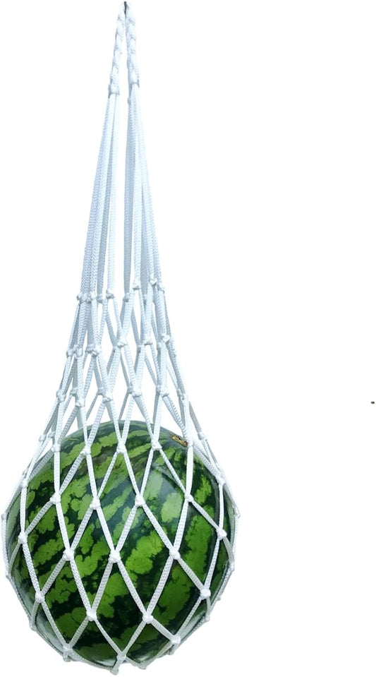 Belit 10 Pack Melon Hammock net Bag to Prevent Falling,Perfect for Growing Cantaloupe Pumpkin Watermelon in Vertical Garden White