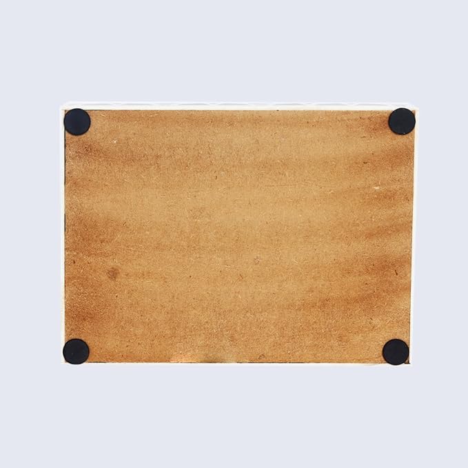 Handicrafts Home Handmade Zellij Collection Decorative Jewelry Box Organizer – Keepsakes, Trinkets, and Home Decor – Antique Coffee Table Storage, Wedding Memory Box, Farmhouse Style Decor, 8x6x1.5