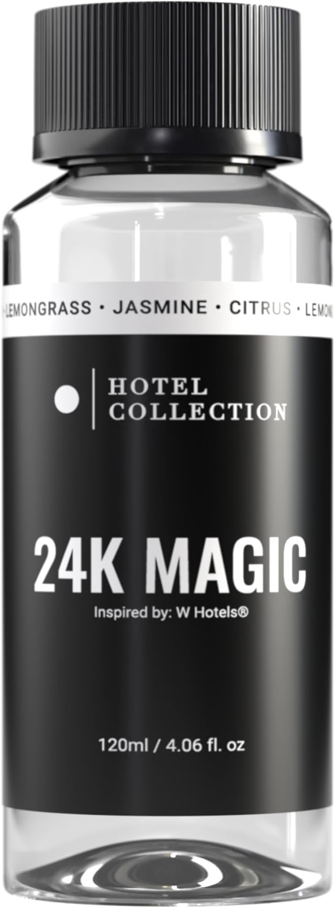 Hotel Collection Diffuser Oil - 24K Magic - Aromatherapy Essential Fragrance Oil - Citrus, Lemongrass, and Jasmine - 120mL 4.1 Fl oz