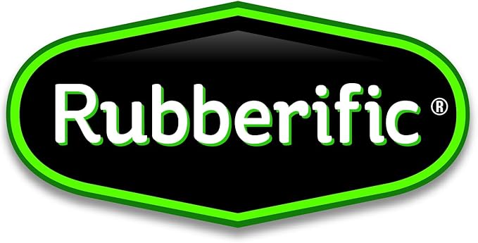 Rubberific Premium Shredded Rubber Mulch for Gardens, Lawns, and Landscaping | Long Lasting Color | Looks Like Natural Wood Mulch (0.8 Cu. Ft. - 16 LBS, Brown)
