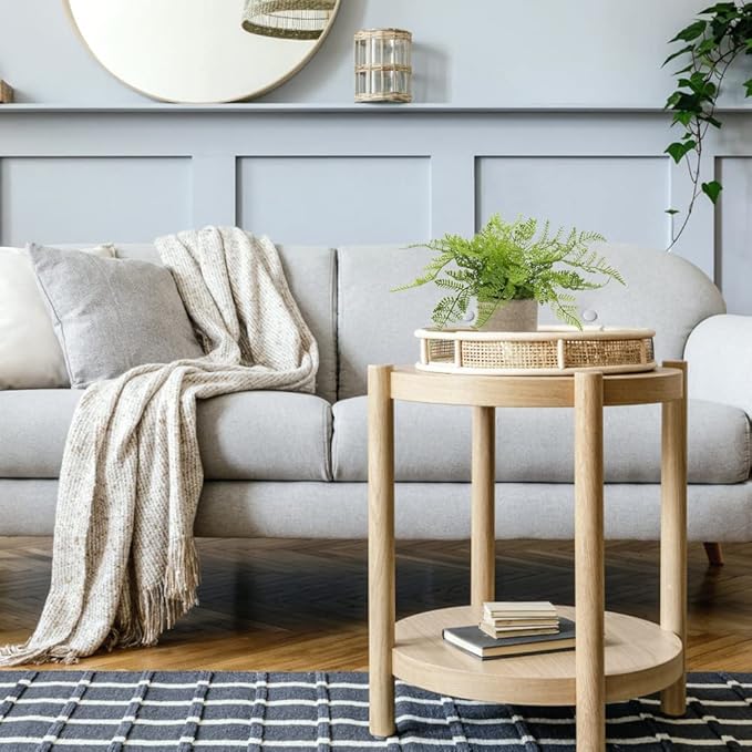 Small Fake Plant Potted Plants Artificial Decor Silk Ferns Plant Faux Plants in Pots for Home Living Room Bedroom Desk Bathroom Window Shelf Farmhouse Decoration