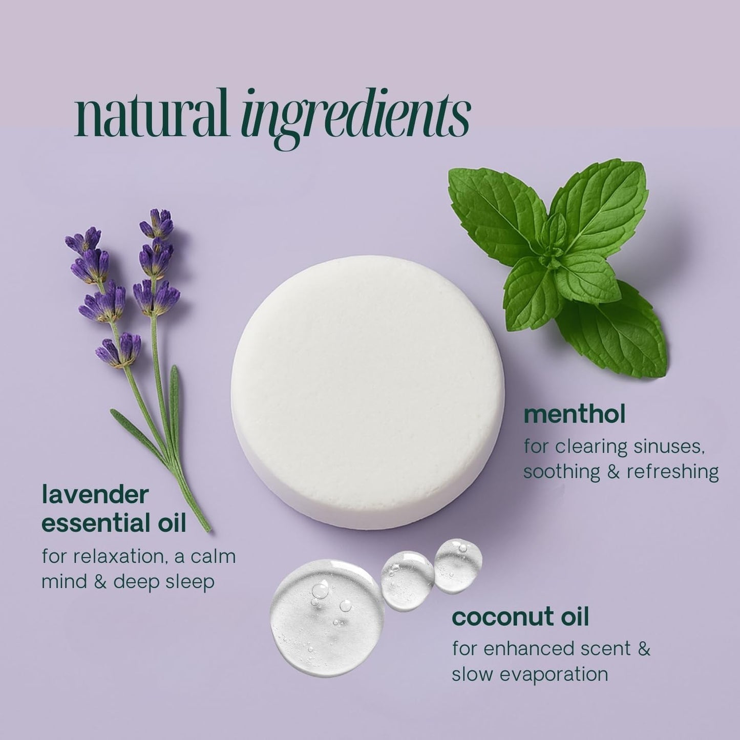 Aromatherapy Shower Steamers - Made in USA with Lavender Natural Essential Oil - Relaxation Spa Birthday Gifts for Women and Men