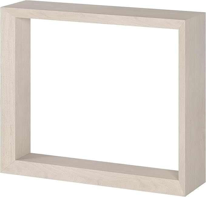 Henn&Hart 36'' Wooden Rectangular Console Table Entryway Table, Sofa Table for Entryway, Living Room, Couch, Hallway, or Office, Alder White